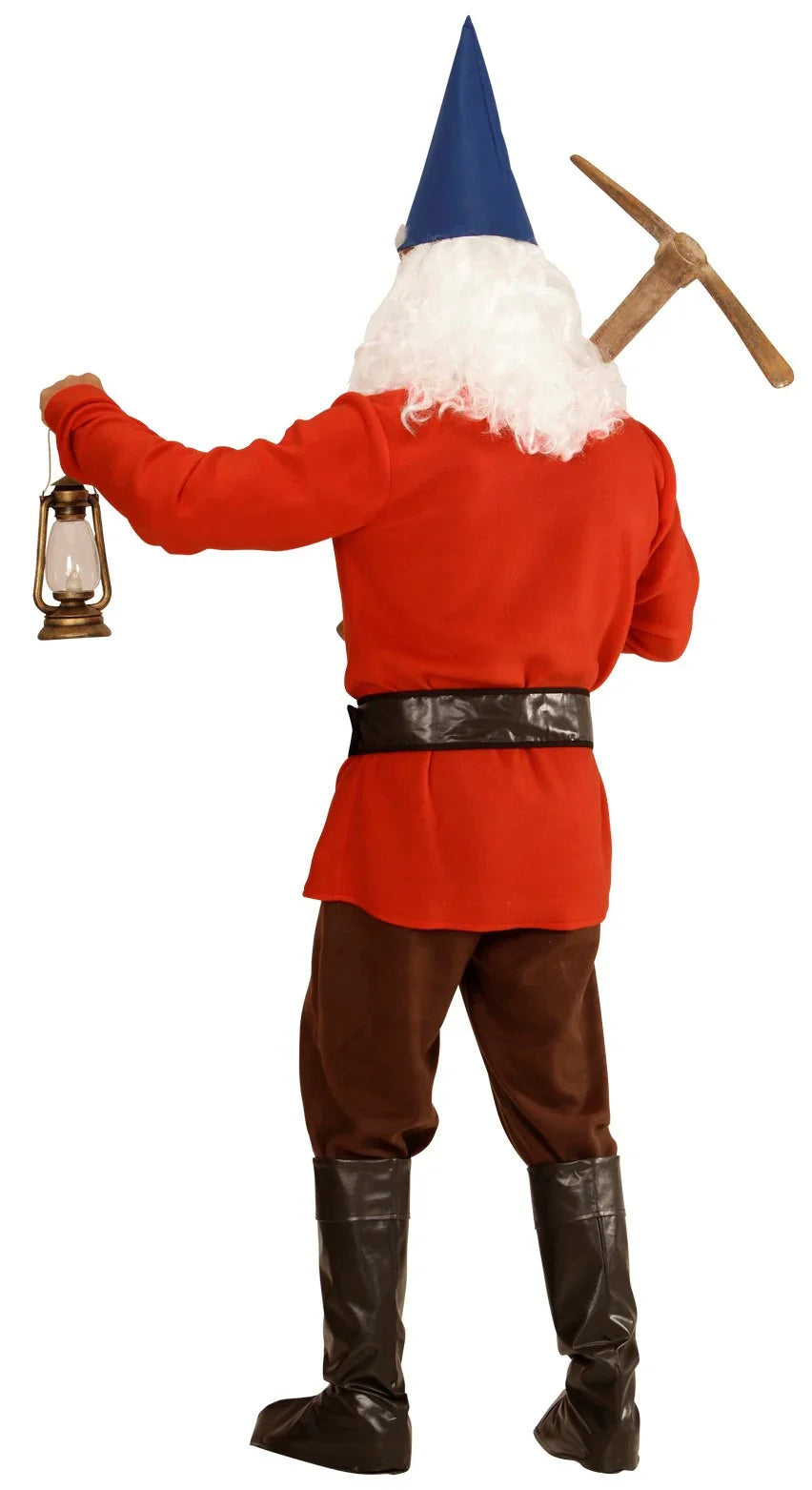 Disfraz de Gnomo Rojo para Hombre Gnomo Widmann